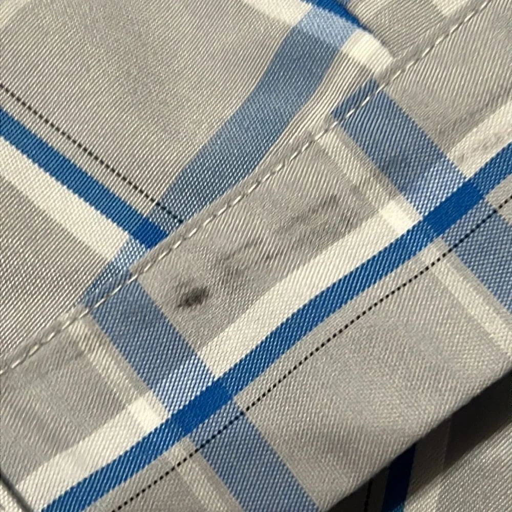 Adidas  Mens Size 38 plaid golf shorts